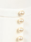 Платье-футляр из шерсти декорированное бусинами Moschino Boutique  –  Деталь