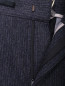 Зауженные брюки из шерсти Capobianco  –  Деталь