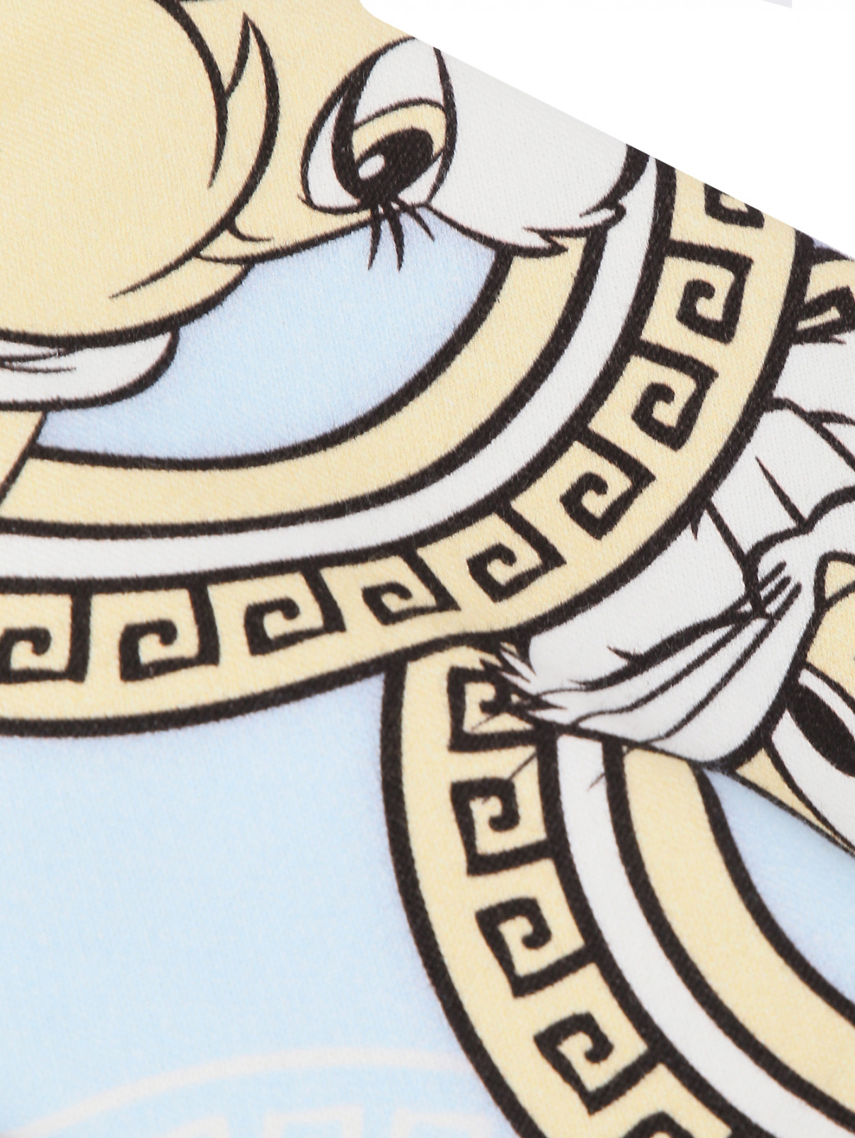 Толстовка с узором и капюшоном MONNALISA  –  Деталь1  – Цвет:  Узор
