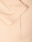 Однобортный жакет из кожи с боковыми карманами Voyage by Marina Rinaldi  –  Деталь