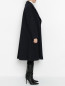Пальто из альпаки и шерсти расклешенного кроя Marina Rinaldi  –  МодельВерхНиз2