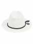 Шляпа с контрастной отделкой Emporio Armani  –  Обтравка2