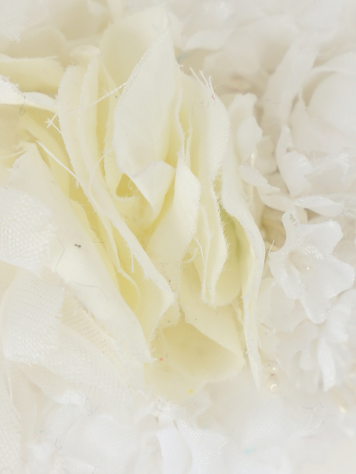 Повязка для волос с цветочным декором Quis Quis  –  Деталь  – Цвет:  Белый