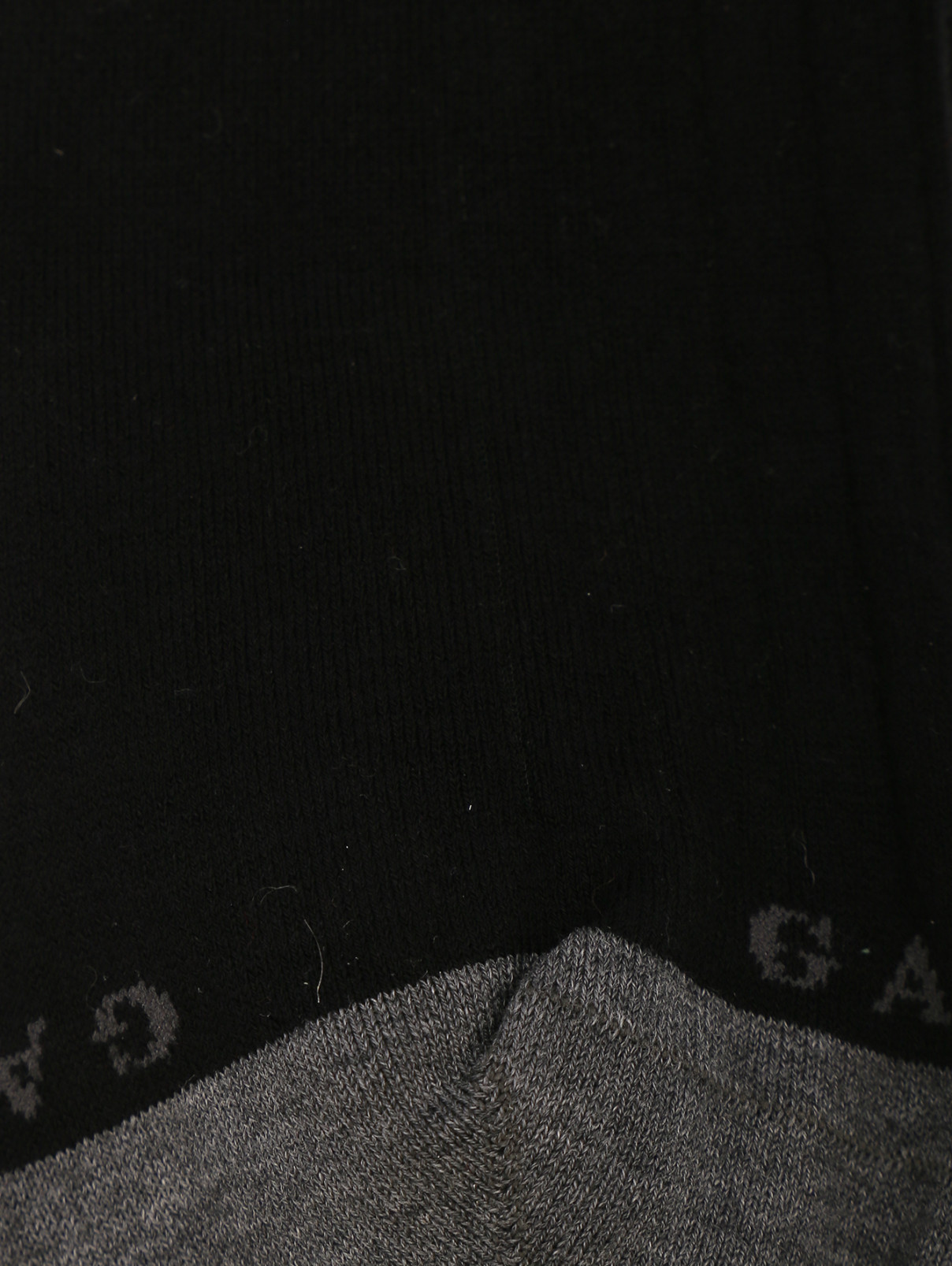 Носки из хлопка с узором Gallo  –  Деталь  – Цвет:  Черный