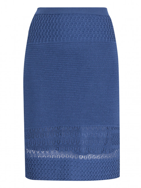 Трикотажная юбка ажурной вязки BOUTIQUE MOSCHINO - Общий вид