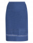 Трикотажная юбка ажурной вязки BOUTIQUE MOSCHINO  –  Общий вид