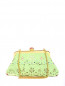 Клатч декорированный бусинами  с плечевым ремнем-цепью Moschino  –  Общий вид