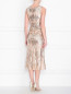 Платье в пайетках, декорированное кристаллами Jenny Packham  –  МодельВерхНиз1