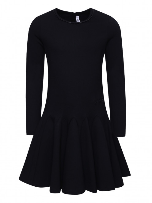 Трикотажное платье с клиньями на юбке Givenchy - Общий вид