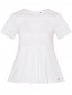 Блуза из хлопка с короткими рукавами Tommy Hilfiger  –  Общий вид