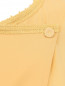 Халат из шелка с кружевными рукавами La Perla  –  Деталь