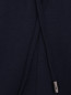 Трикотажные брюки на резинке с карманами Marina Rinaldi  –  Деталь1