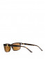 Солнцезащитные очки в квадратной роговой оправе BVLGARI  –  Обтравка2