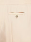 Укороченные брюки с застроченной стрелкой Emporio Armani  –  Деталь