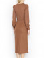 Платье-миди из шерсти с кружевными вставками Ermanno Scervino  –  МодельВерхНиз1