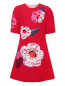 Платье с кружевной аппликацией Dolce & Gabbana  –  Общий вид