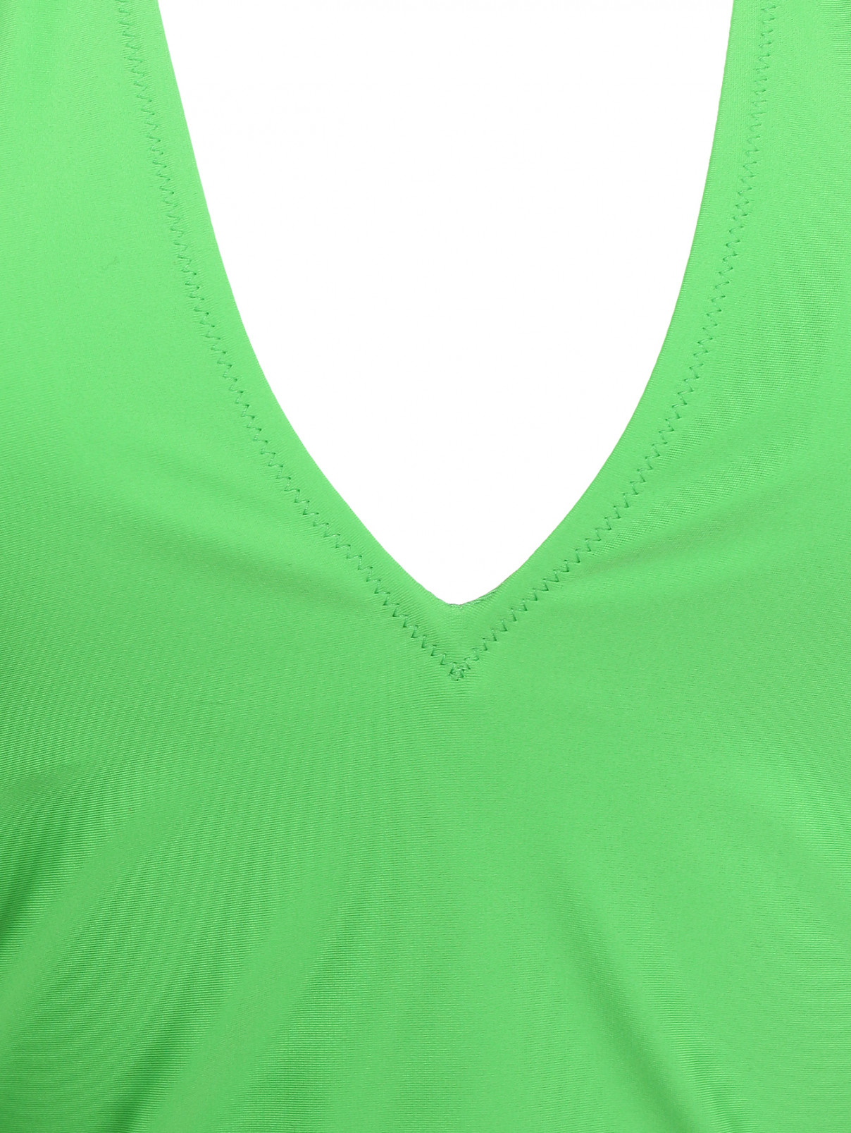 Купальник слитный Marina Rinaldi  –  Деталь  – Цвет:  Зеленый
