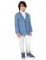 Пиджак из льна с накладными карманами Tagliatore  –  Модель Общий вид