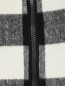 Юбка-карандаш из шерсти с узором "клетка" N21  –  Деталь