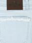 Укороченные джинсы с вышивкой Etro  –  Деталь