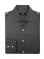 Рубашка из шерсти с накладными карманами Cini Venezia  –  Общий вид