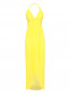 Платье-макси однотонное с кружевом Ermanno Scervino  –  Общий вид
