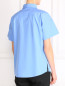 Рубашка из хлопка с короткими рукавами Jil Sander  –  Модель Верх-Низ1
