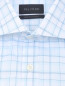 Рубашка из хлопка с узором "клетка" Pal Zileri  –  Деталь