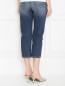 Укороченные джинсы из хлопка с высокой посадкой Weekend Max Mara  –  МодельВерхНиз1