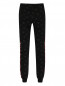 Трикотажные брюки с лампасами Karl Lagerfeld  –  Общий вид