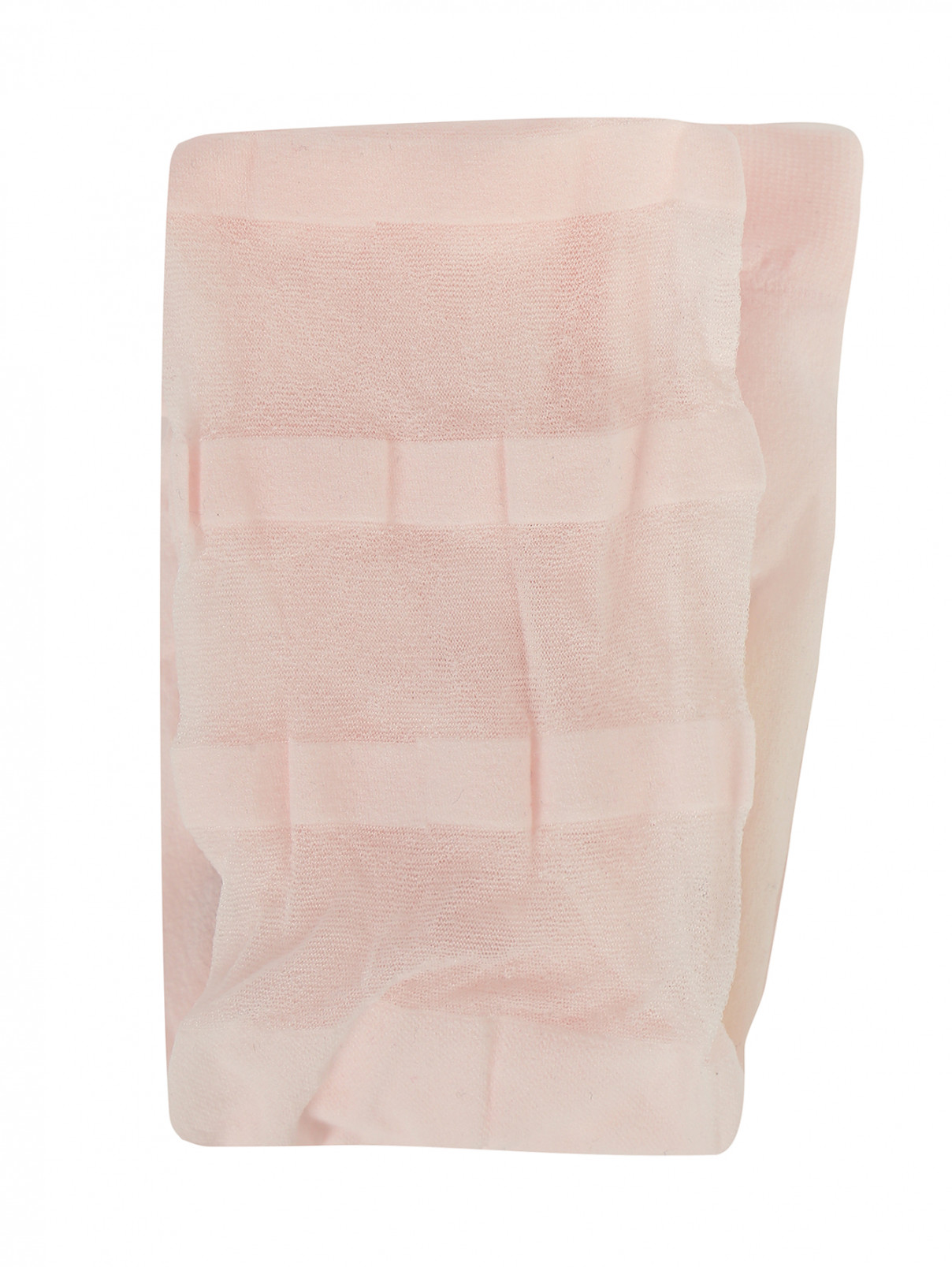 Колготки с узором "полоска" Gaultier Junior  –  Общий вид  – Цвет:  Розовый