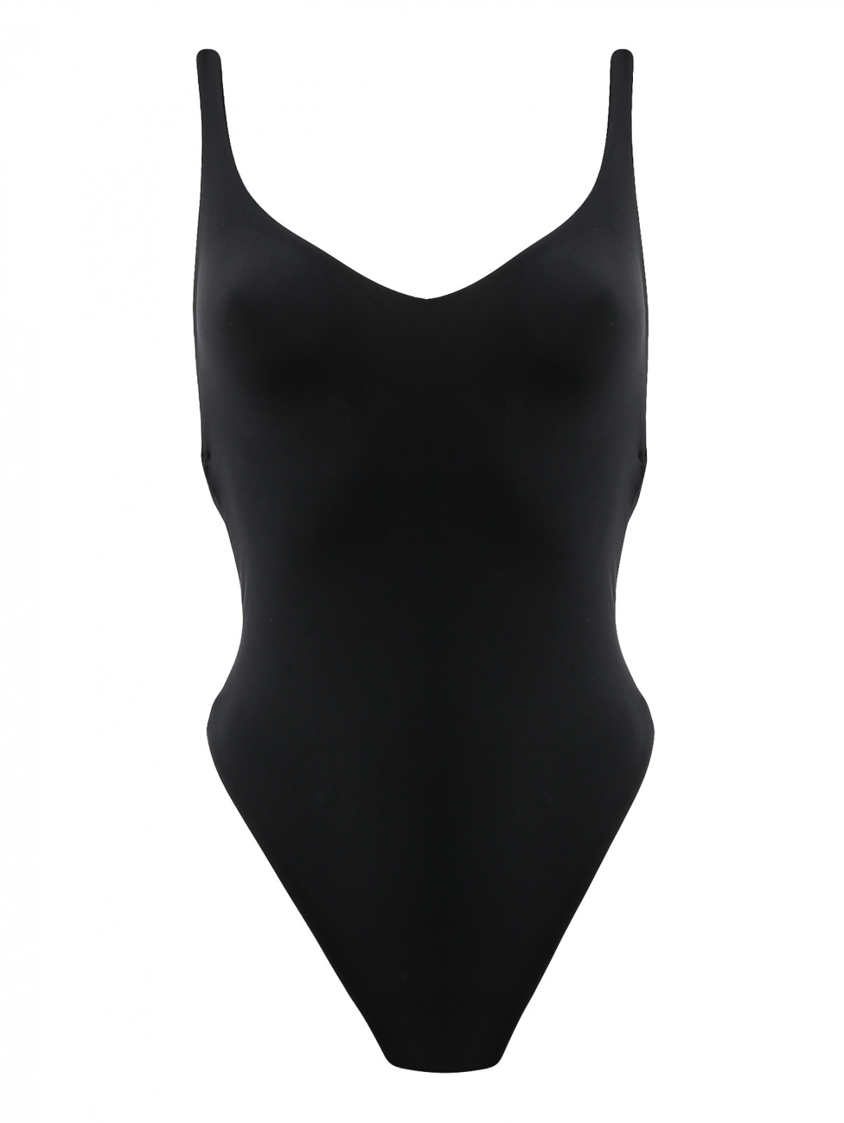 Базовое боди с открытой спиной La Perla  –  Общий вид  – Цвет:  Черный
