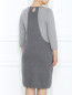 Трикотажное платье с декоративной отделкой Marina Rinaldi  –  Модель Верх-Низ1