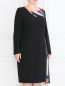 Платье с узором "полоска" Marina Rinaldi  –  Модель Верх-Низ