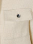 Пальто из шерсти с накладными карманами Moschino Cheap&Chic  –  Деталь1