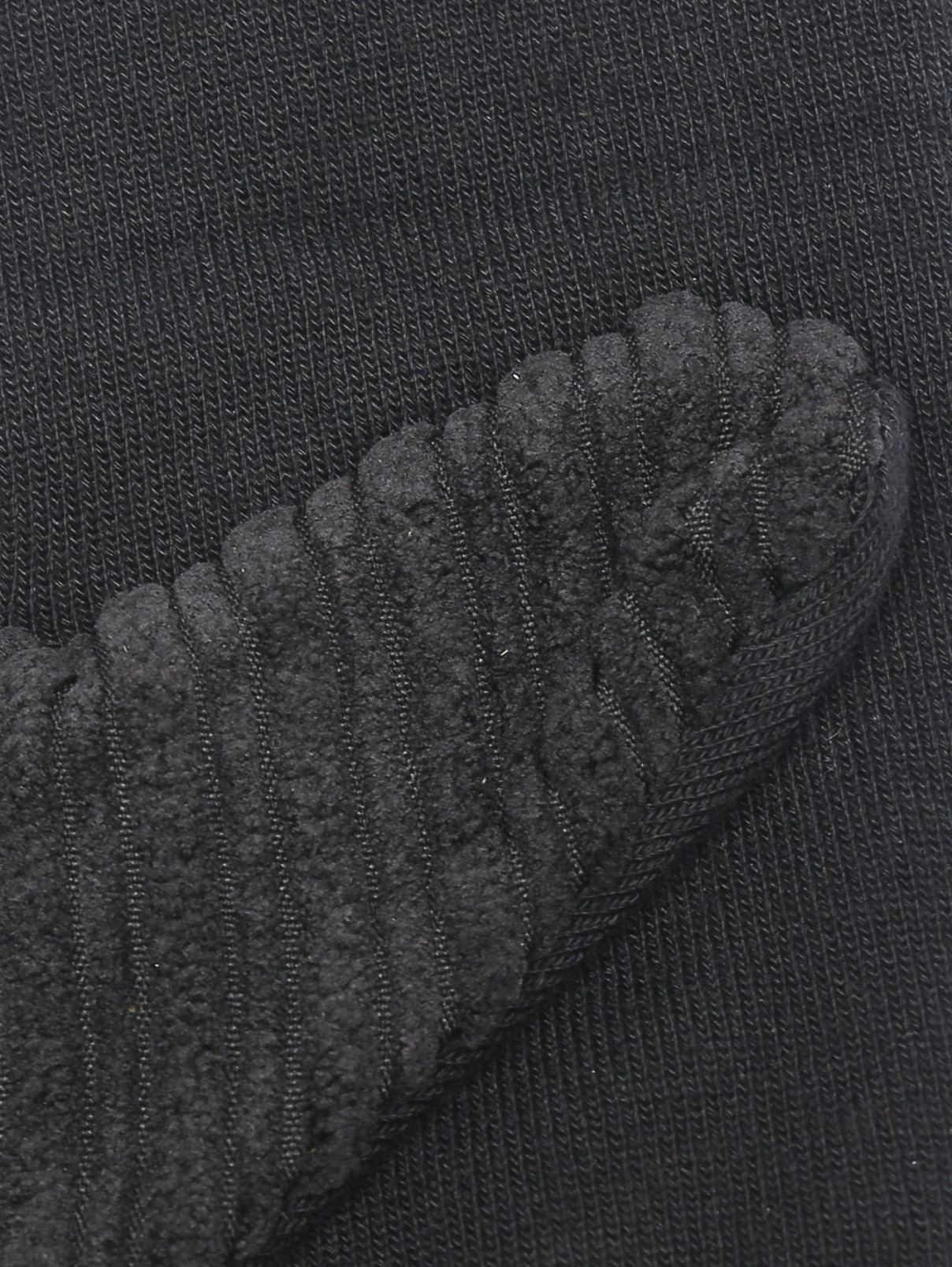 Варежки с логотипом Marina Rinaldi  –  Деталь  – Цвет:  Черный