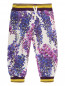 Трикотажные брюки с цветочным узором Dolce & Gabbana  –  Общий вид