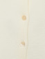 Кардиган из шерсти и хлопка с декором Moschino  –  Деталь