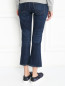 Укороченные джинсы из темного денима J Brand  –  МодельВерхНиз1