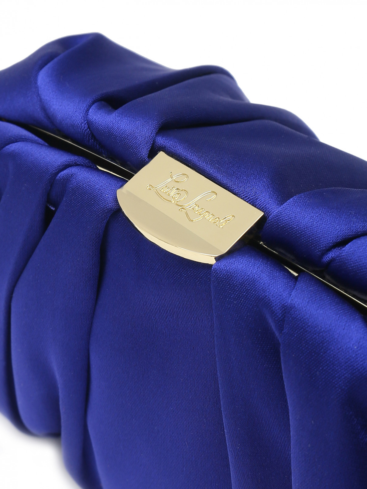 Сумка-клатч с цепочкой Luisa Spagnoli  –  Деталь  – Цвет:  Синий