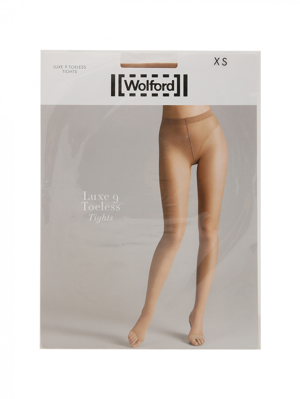 Капроновые колготки без пальцев Wolford  –  Общий вид  – Цвет:  Бежевый