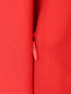 Юбка-миди из хлопка с узором и карманами Moschino Boutique  –  Деталь
