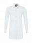 Блуза из хлопка и шелка с узором Moschino Boutique  –  Общий вид