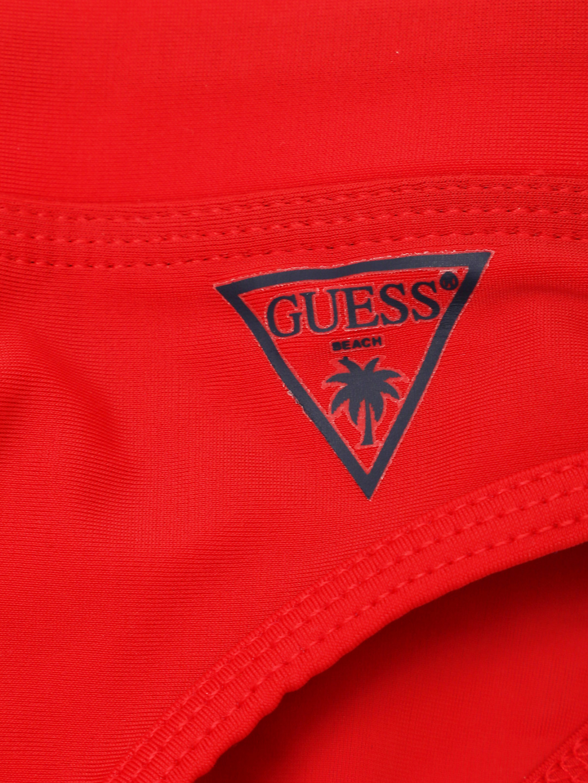 Плавки с контрастными шнурками Guess Kids  –  Деталь  – Цвет:  Красный