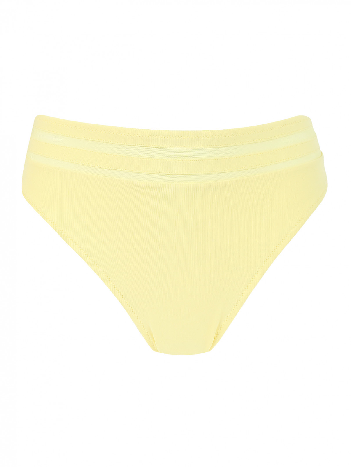 Купальник низ однотонный La Perla  –  Общий вид  – Цвет:  Желтый