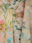 Платье-макси из шелка с цветочным узором Femme by Michele R.  –  Деталь1