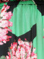 Платье-макси с цветочным принтом JO NO FUI  –  Деталь