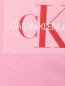 Свитшот из смешанного хлопка с принтом Calvin Klein  –  Деталь