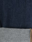 Джинсы из темного денима с контрастной отделкой Calvin Klein  –  Деталь2