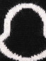 Джемпер из смешанной шерсти с узором и капюшоном Moncler  –  Деталь